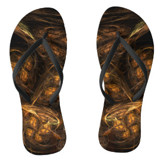 Chanclas Arte abstracto de la Madre Tierra