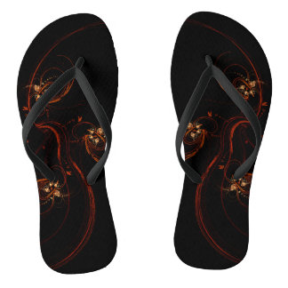Chanclas Arte abstracto fuera de la oscuridad