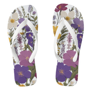 Chanclas Arte botánico