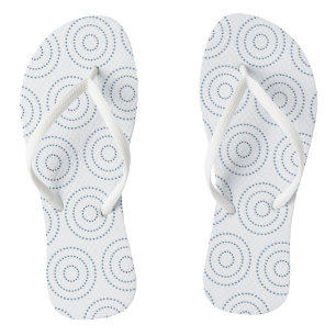 Chanclas Arte de degradado con puntos redondos