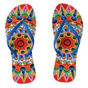 Chanclas Arte de OxcartWheel en Costa Rica