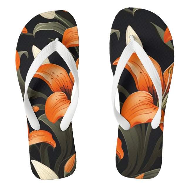 CHANCLAS ARTE FLORAL Nº 1 (Plantilla)