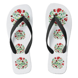 Chanclas Arte popular tradicional húngaro matyo