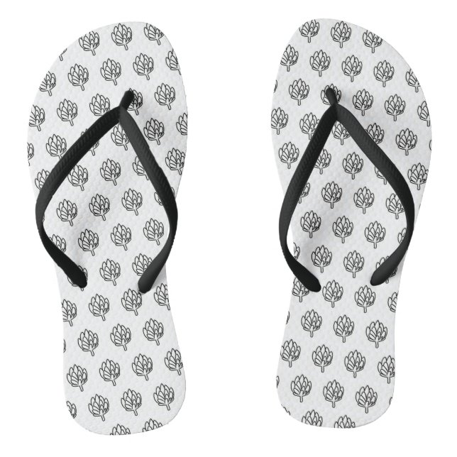 Chanclas Artichoo de hierbas aromáticas comestibles (Plantilla)