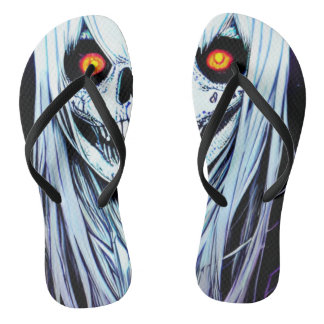 Chanclas Asombroso Estilismo: Halloween Famoso