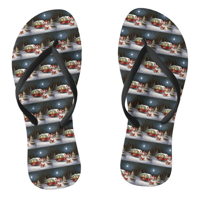 Chanclas Aventura de los Navidades de la Caravana de Invier (Plantilla)