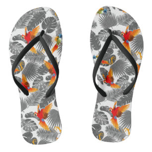 Chanclas aves tropicales