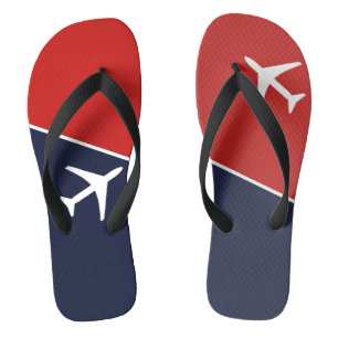 Chanclas Aviación piloto de aviones Funky White
