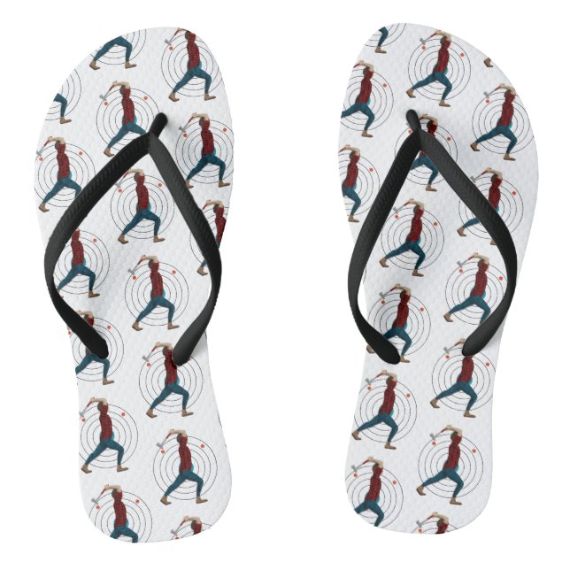 Chanclas Ax Throwing (Plantilla)