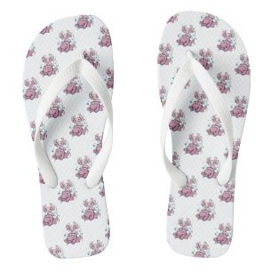 Chanclas Axolotl Riding Blobfish Flip Flops