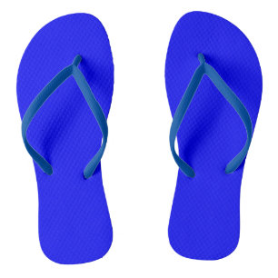 Chanclas Azul (color sólido)