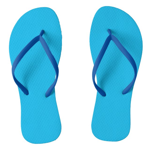 Chanclas Azul moderno Minimalista (Plantilla)