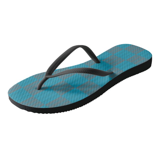 Chanclas azul y gris (Angular)