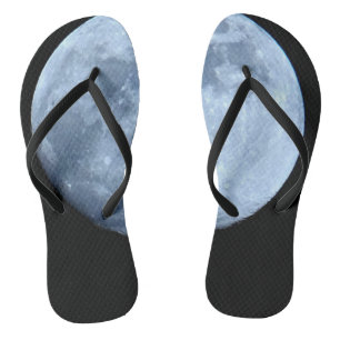 Chanclas Azul y negro de la luna llena