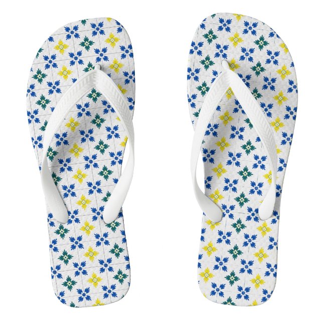 Chanclas Baldosas de bonito de Lisboa o azulejo (Plantilla)