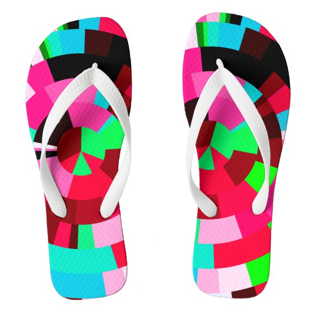 Chanclas Baldosas radiales (Plantilla)