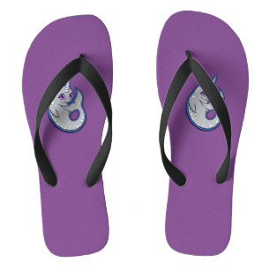 Chanclas Ballena de Narballal gris con diseño de dibujo de
