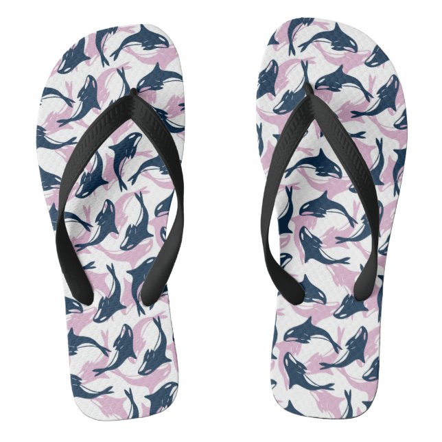 Chanclas Ballenas Orcas  (Plantilla)