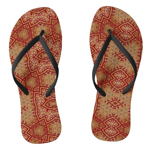 Chanclas Bambú - Kaleidoscopio (Plantilla)