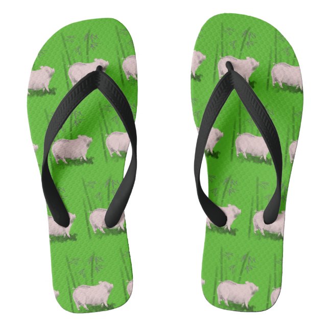 Chanclas Bambúes Originales Cerdo 1 Elige color Hombre Flip (Plantilla)