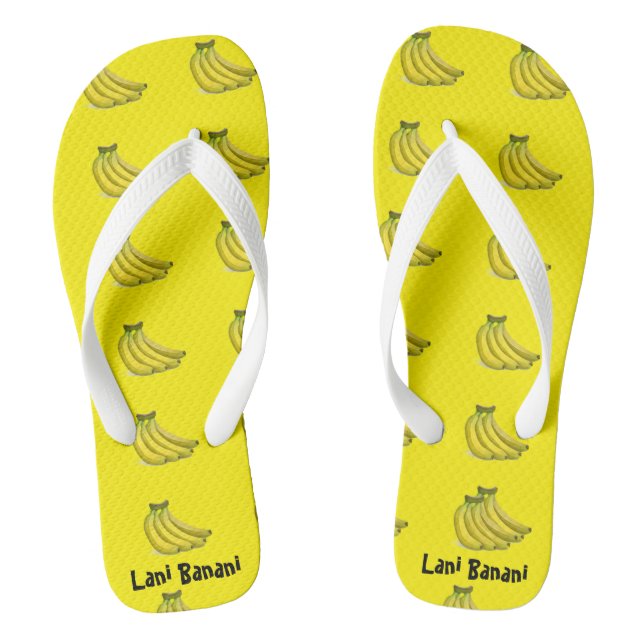 Chanclas Banana amarilla (Plantilla)
