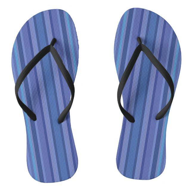 Chanclas Banda morada azul moderna (Plantilla)