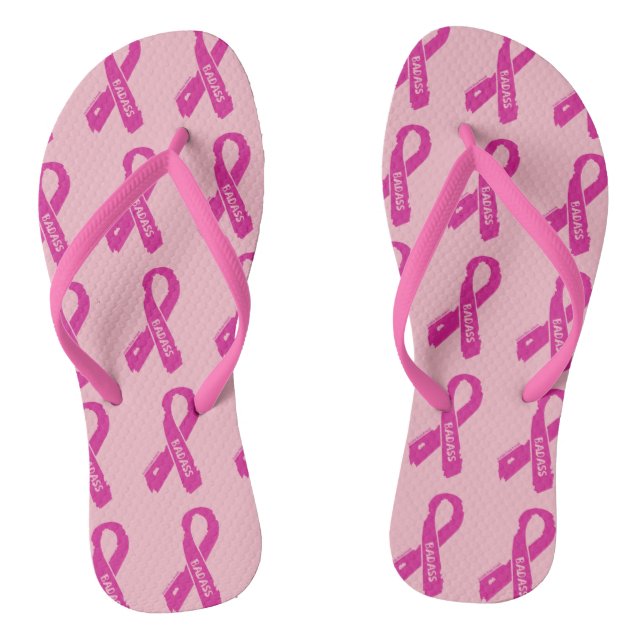 Chanclas Banda negra/ cinta rota... Cáncer de mama (Plantilla)
