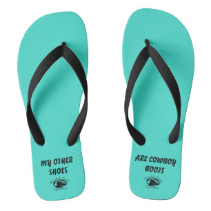 Chanclas Banda y rollo - Flip Flops - Logotipo negro