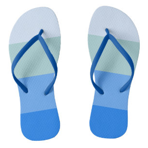 Chanclas Bandas azules