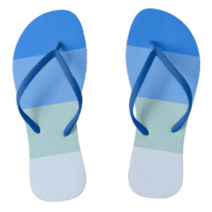 Chanclas Bandas azules
