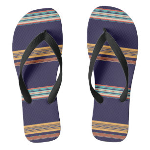 Chanclas Bandas azules retro sin escrúpulos
