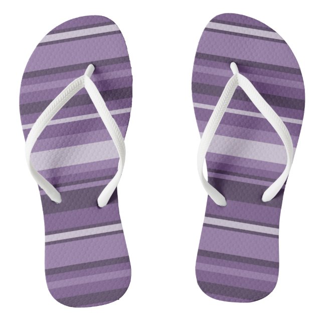 Chanclas Bandas de lavanda (Plantilla)