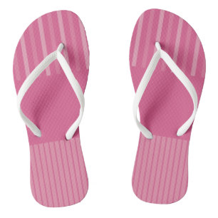 Chanclas Bandas pop de color - rosa