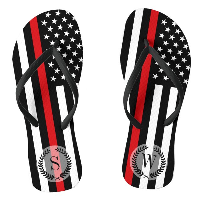 Chanclas Bandera americana del estilo patriótico del (Plantilla)