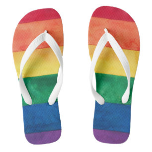 Chanclas Bandera arcoiris del orgullo gay