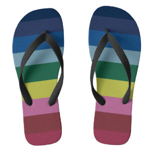 Zapatos Zapatos para hombre Sandalias Chanclas LGBTQ Gay Orgullo Arco Iris Corazones Amor Desfile Unisex FlipFlops 
