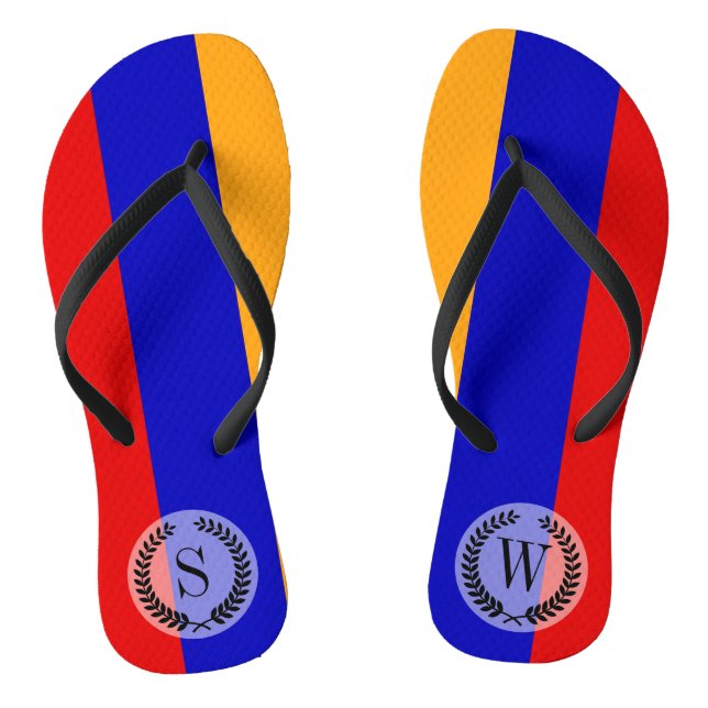 Chanclas Bandera armenia (Plantilla)