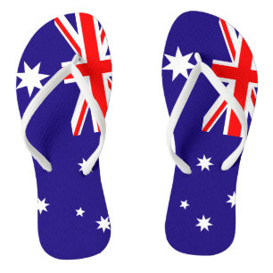 Chanclas Bandera australiana voltea la playa para hombres y