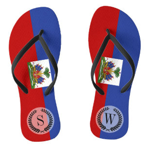 Chanclas Bandera clásica haitiana