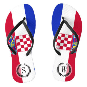 Chanclas Bandera croata