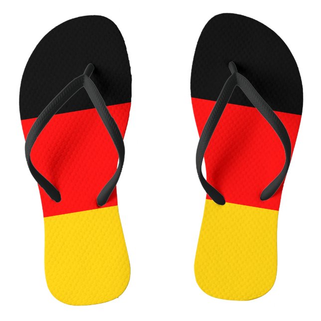 Chanclas Bandera de Alemania (Plantilla)