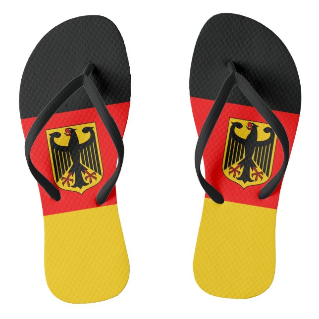 Chanclas Bandera de Alemania (Plantilla)