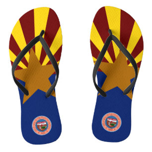 Chanclas Bandera de Arizona