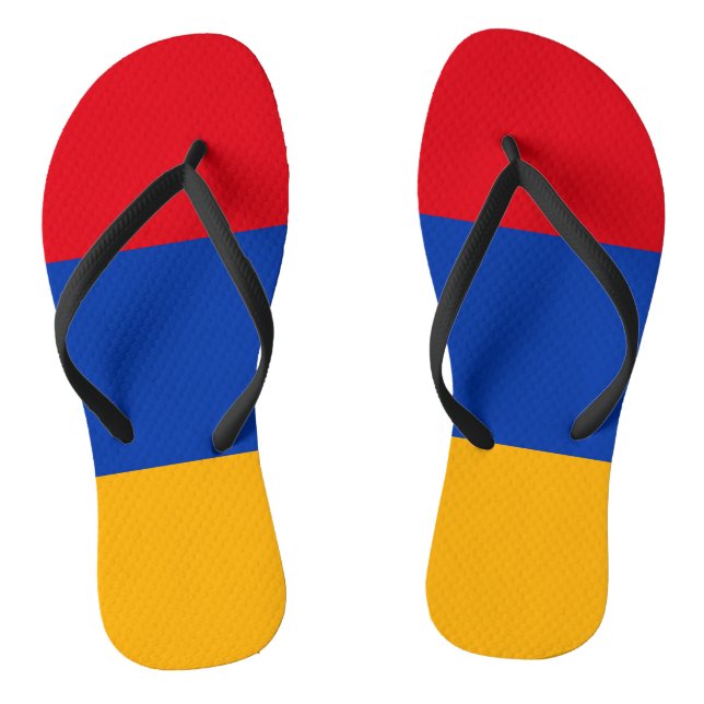Chanclas Bandera de Armenia (Plantilla)