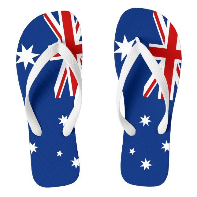 Chanclas Bandera de Australia voltear flechas (Plantilla)