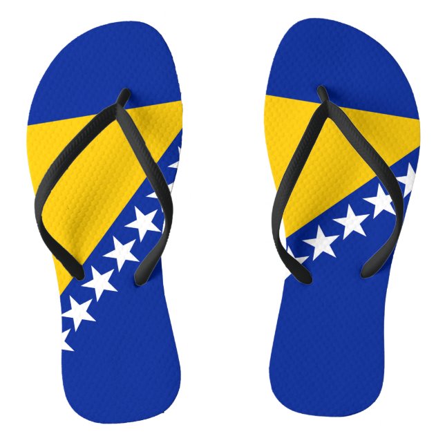 Chanclas Bandera de Bosnia y Herzegovina (Plantilla)