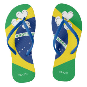 Chanclas Bandera de BRASIL