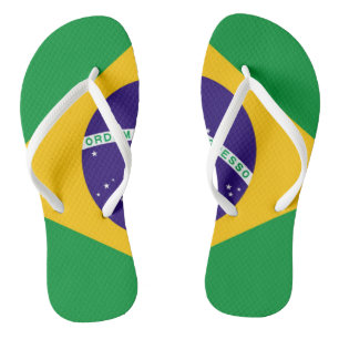 Chanclas Bandera de Brasil