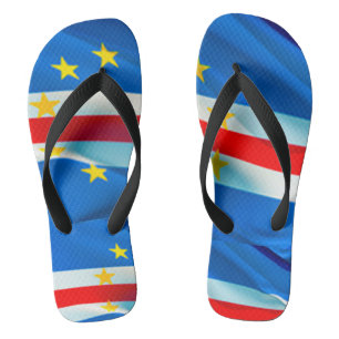 Chanclas Bandera de Cabo Verde