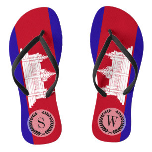 Chanclas Bandera de Camboya